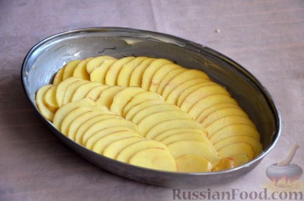 Картофельный гратен со свёклой и сельдереем