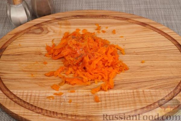 Куриные зразы с морковью