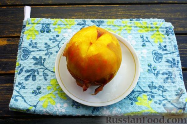 Варенье из персиков с апельсином